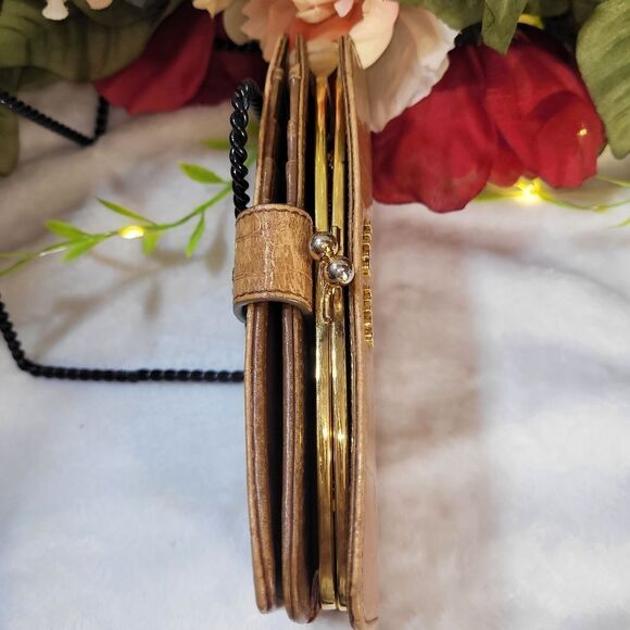 Authentic MIU MIU Crocodile-Embossed Wallet - Picture 7 of 17